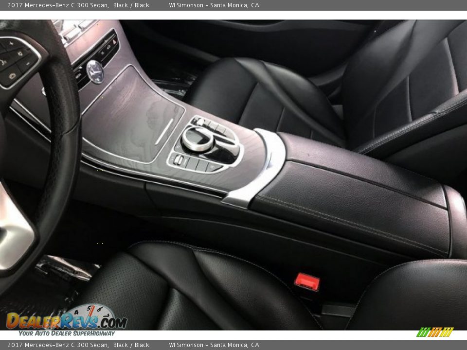 2017 Mercedes-Benz C 300 Sedan Black / Black Photo #18