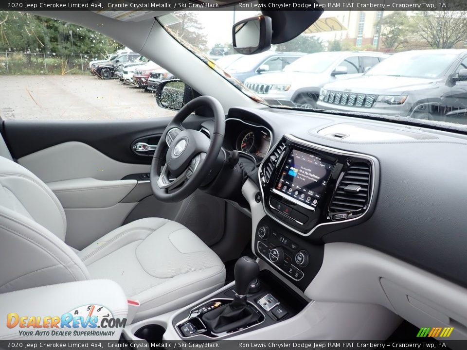 2020 Jeep Cherokee Limited 4x4 Granite Crystal Metallic / Ski Gray/Black Photo #11