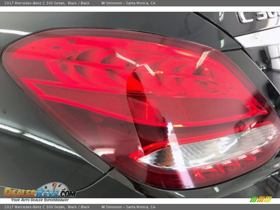 2017 Mercedes-Benz C 300 Sedan Black / Black Photo #21
