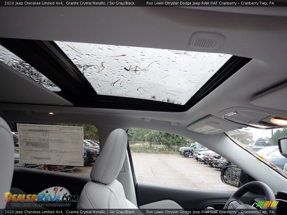 2020 Jeep Cherokee Limited 4x4 Granite Crystal Metallic / Ski Gray/Black Photo #12