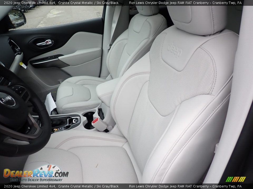 2020 Jeep Cherokee Limited 4x4 Granite Crystal Metallic / Ski Gray/Black Photo #13