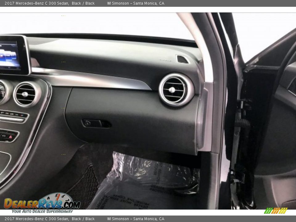2017 Mercedes-Benz C 300 Sedan Black / Black Photo #23