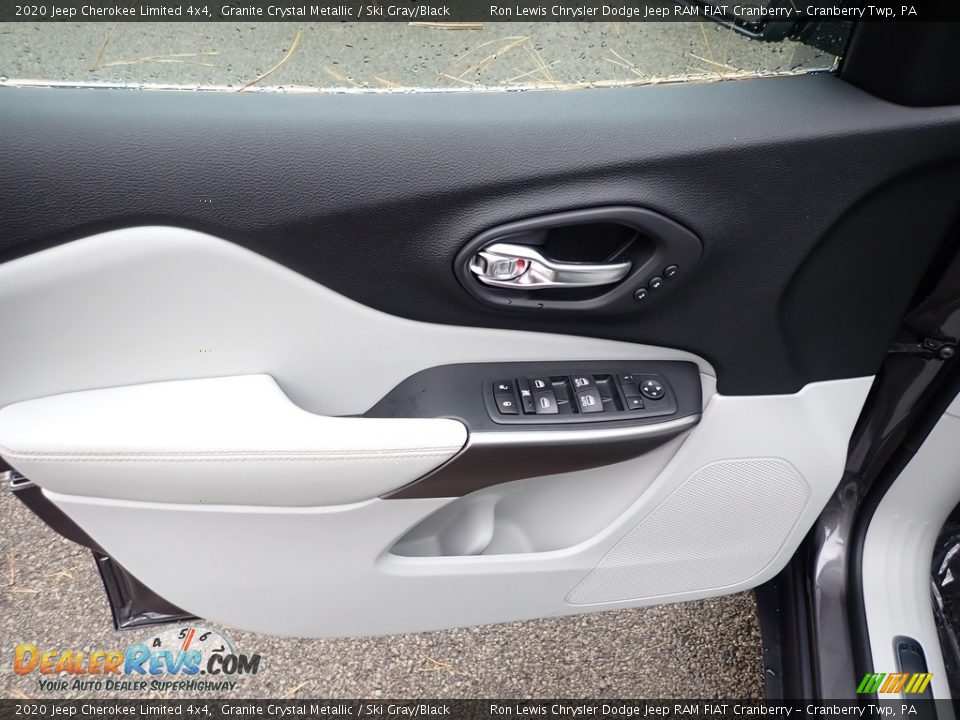 2020 Jeep Cherokee Limited 4x4 Granite Crystal Metallic / Ski Gray/Black Photo #14