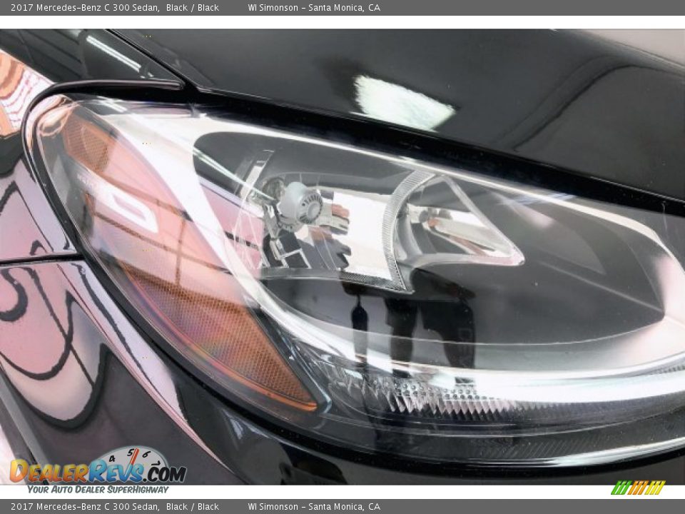 2017 Mercedes-Benz C 300 Sedan Black / Black Photo #26