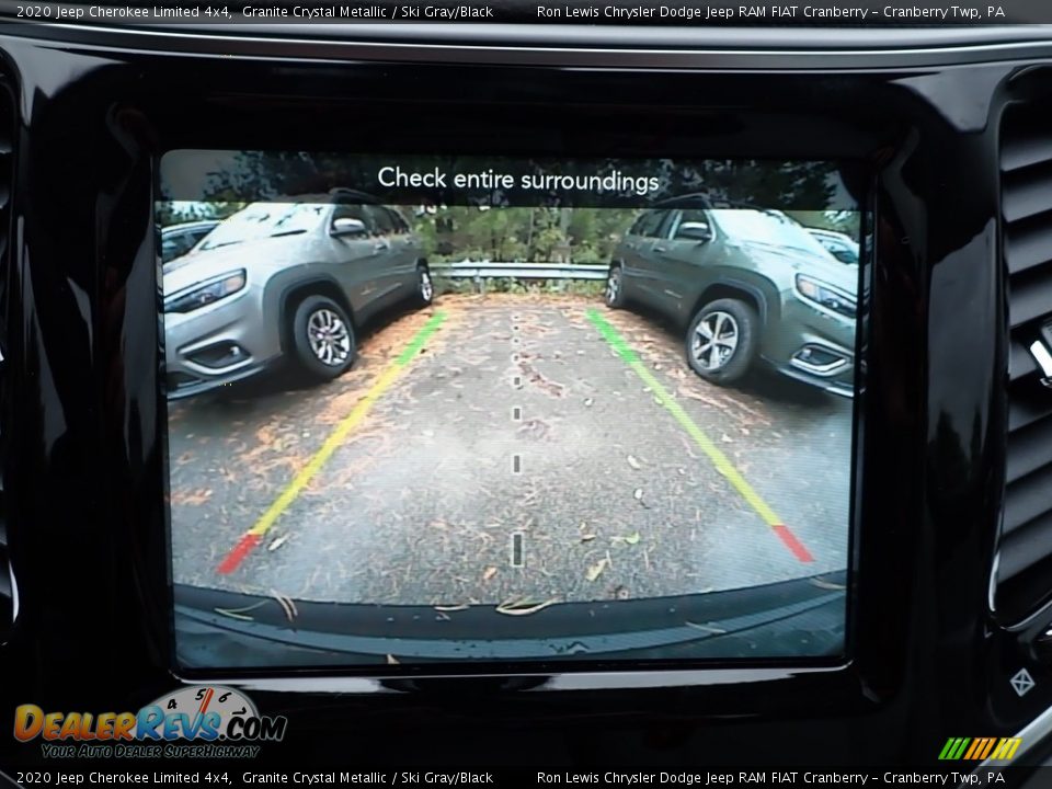 2020 Jeep Cherokee Limited 4x4 Granite Crystal Metallic / Ski Gray/Black Photo #17