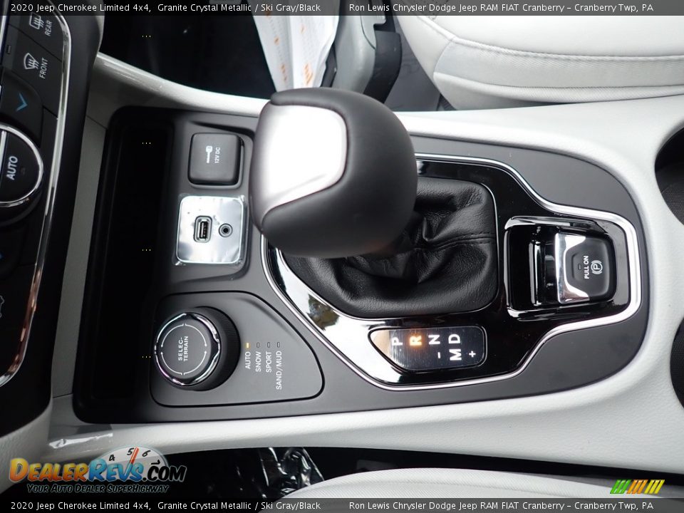 2020 Jeep Cherokee Limited 4x4 Granite Crystal Metallic / Ski Gray/Black Photo #20