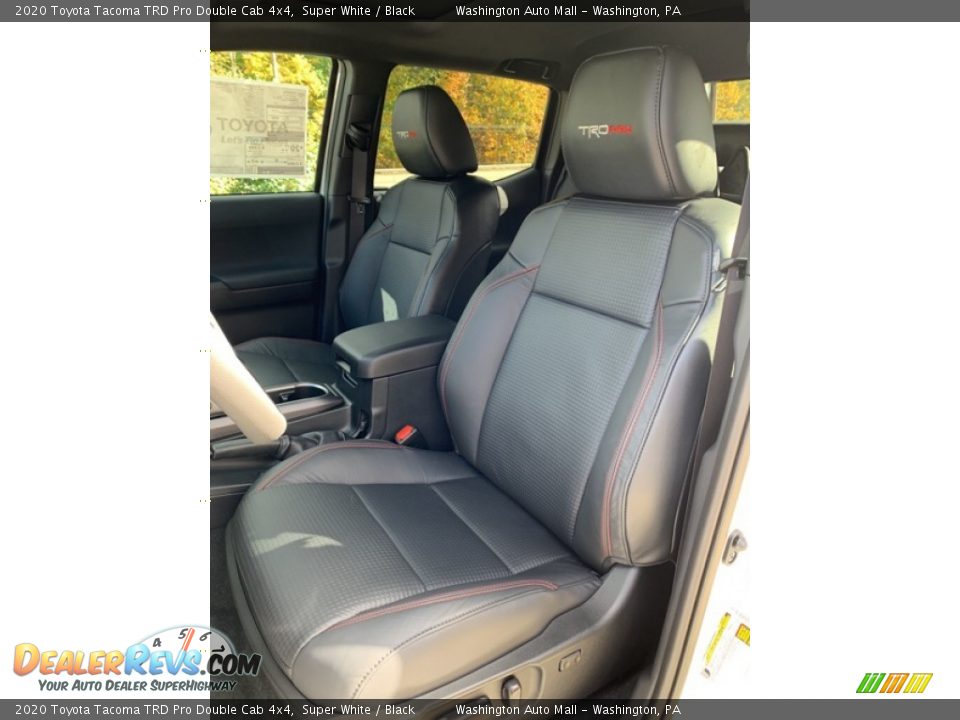 Front Seat of 2020 Toyota Tacoma TRD Pro Double Cab 4x4 Photo #11