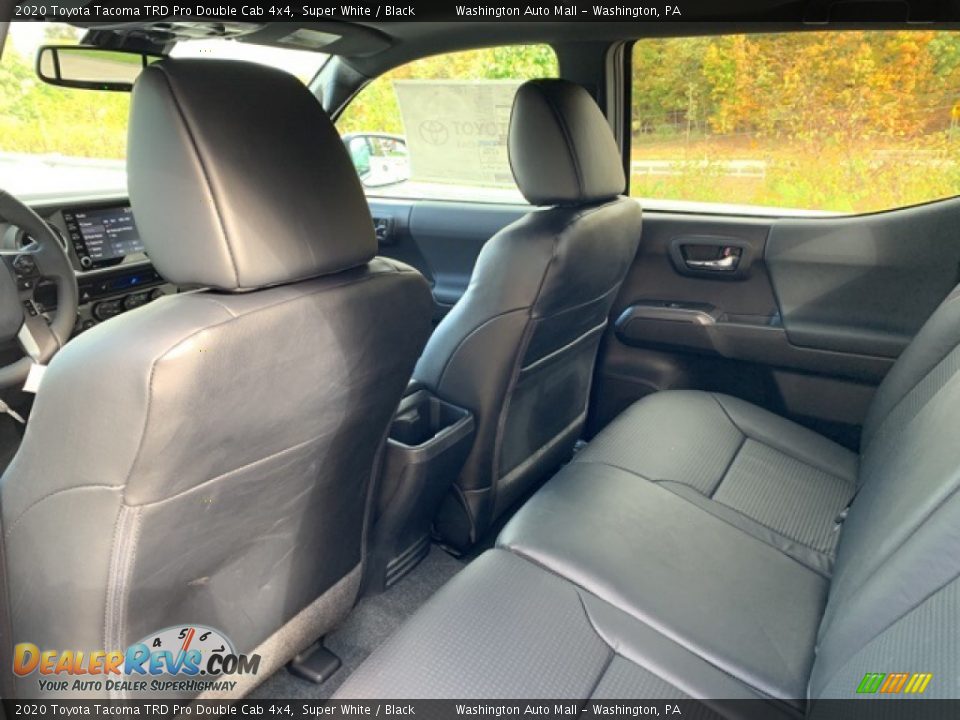 Rear Seat of 2020 Toyota Tacoma TRD Pro Double Cab 4x4 Photo #18