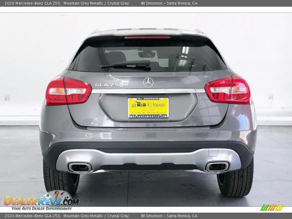 2020 Mercedes-Benz GLA 250 Mountain Grey Metallic / Crystal Gray Photo #3