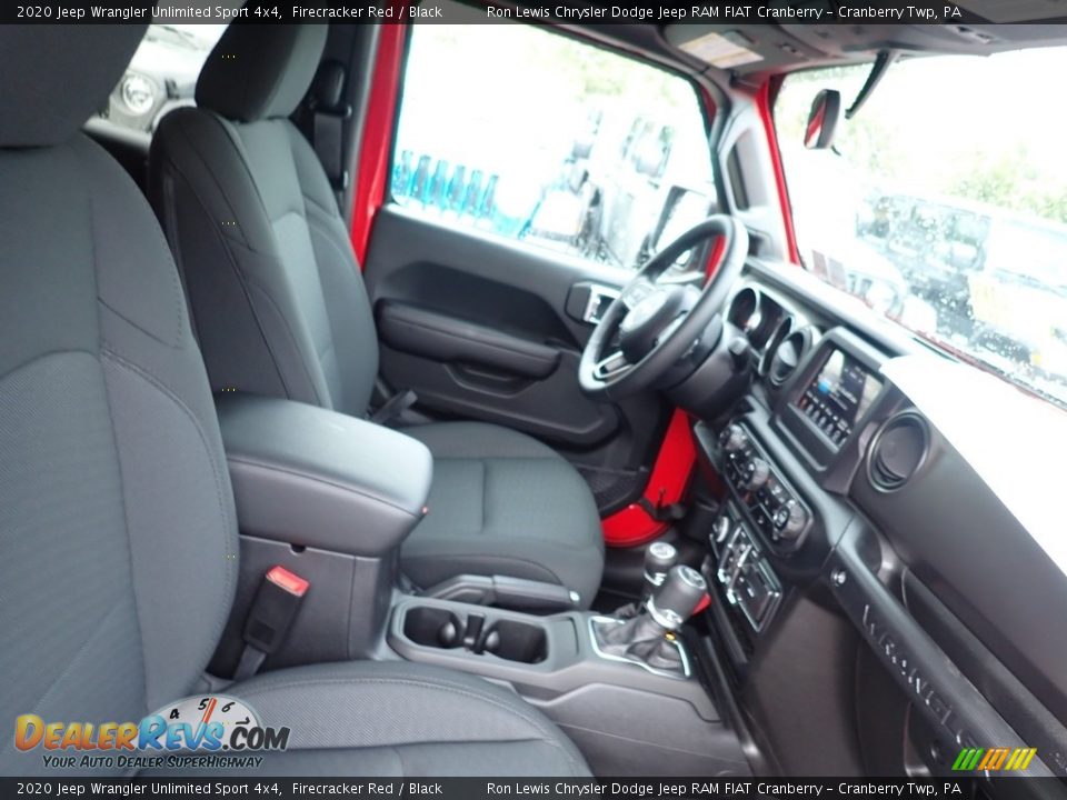 2020 Jeep Wrangler Unlimited Sport 4x4 Firecracker Red / Black Photo #10