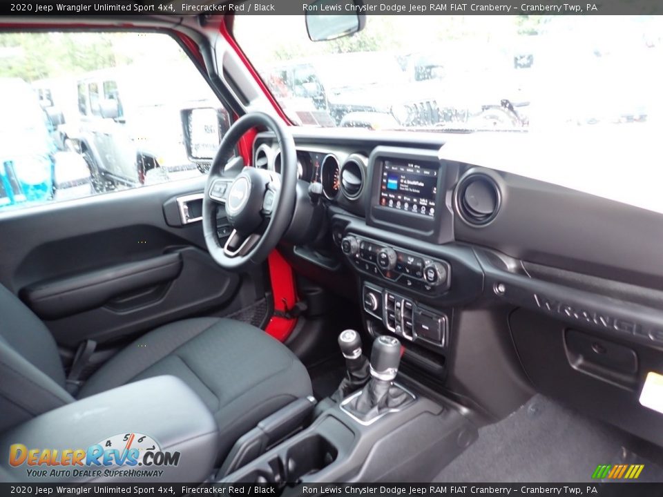 2020 Jeep Wrangler Unlimited Sport 4x4 Firecracker Red / Black Photo #11