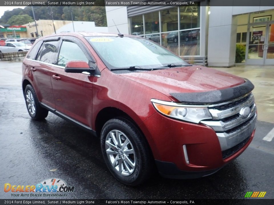 Front 3/4 View of 2014 Ford Edge Limited Photo #9