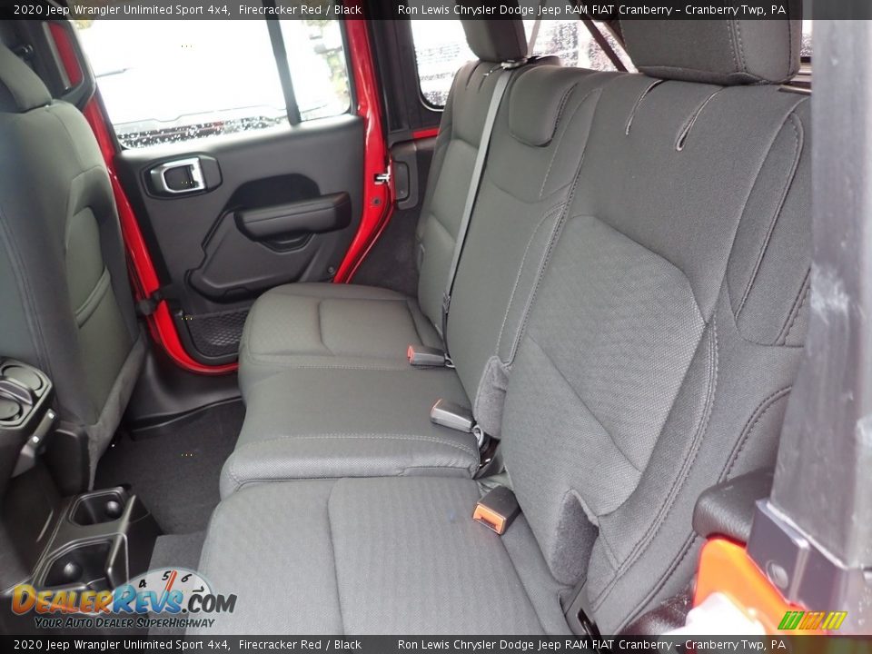 2020 Jeep Wrangler Unlimited Sport 4x4 Firecracker Red / Black Photo #12