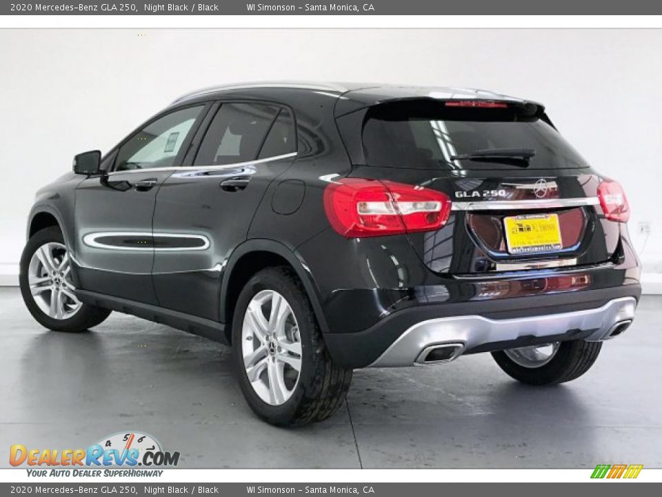 2020 Mercedes-Benz GLA 250 Night Black / Black Photo #2