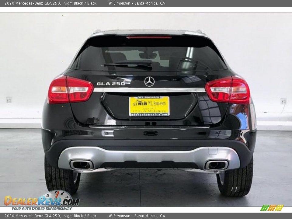 2020 Mercedes-Benz GLA 250 Night Black / Black Photo #3