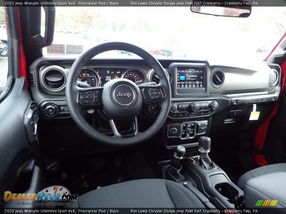 2020 Jeep Wrangler Unlimited Sport 4x4 Firecracker Red / Black Photo #13