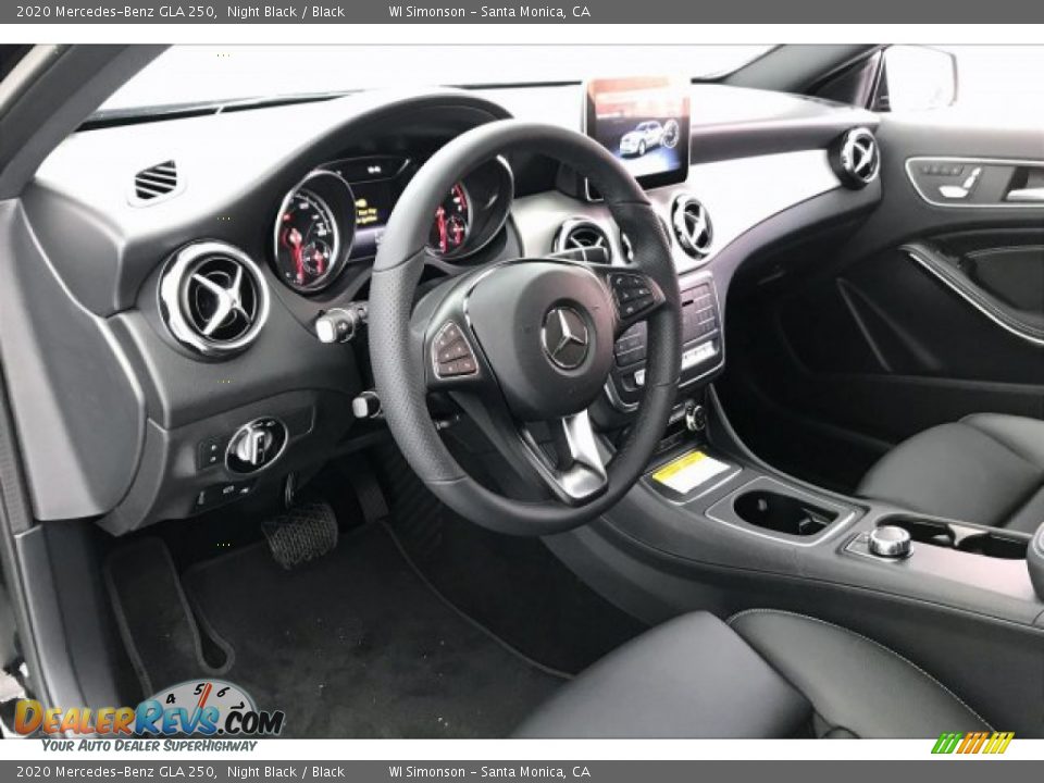 2020 Mercedes-Benz GLA 250 Night Black / Black Photo #4