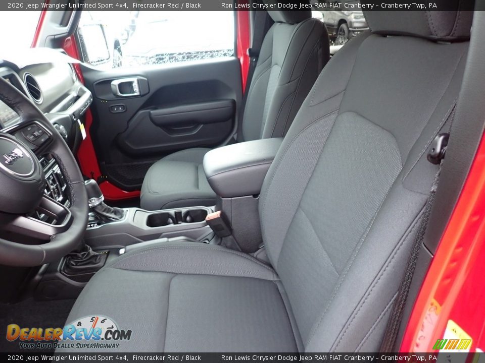 2020 Jeep Wrangler Unlimited Sport 4x4 Firecracker Red / Black Photo #14