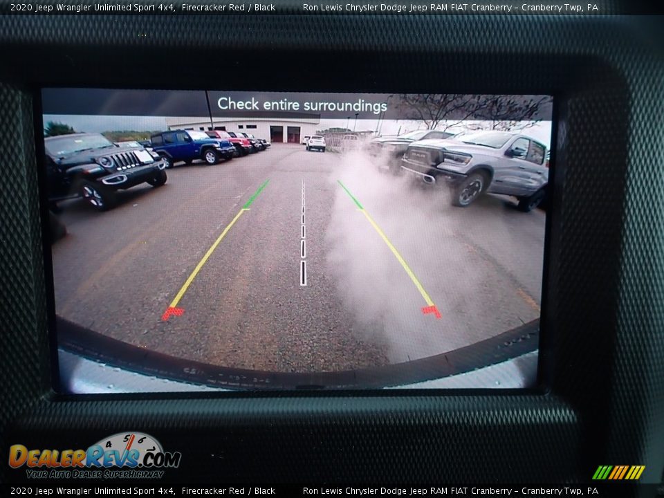 2020 Jeep Wrangler Unlimited Sport 4x4 Firecracker Red / Black Photo #19