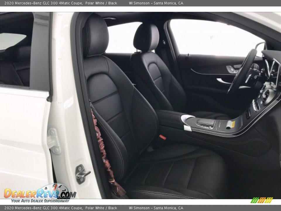 2020 Mercedes-Benz GLC 300 4Matic Coupe Polar White / Black Photo #5