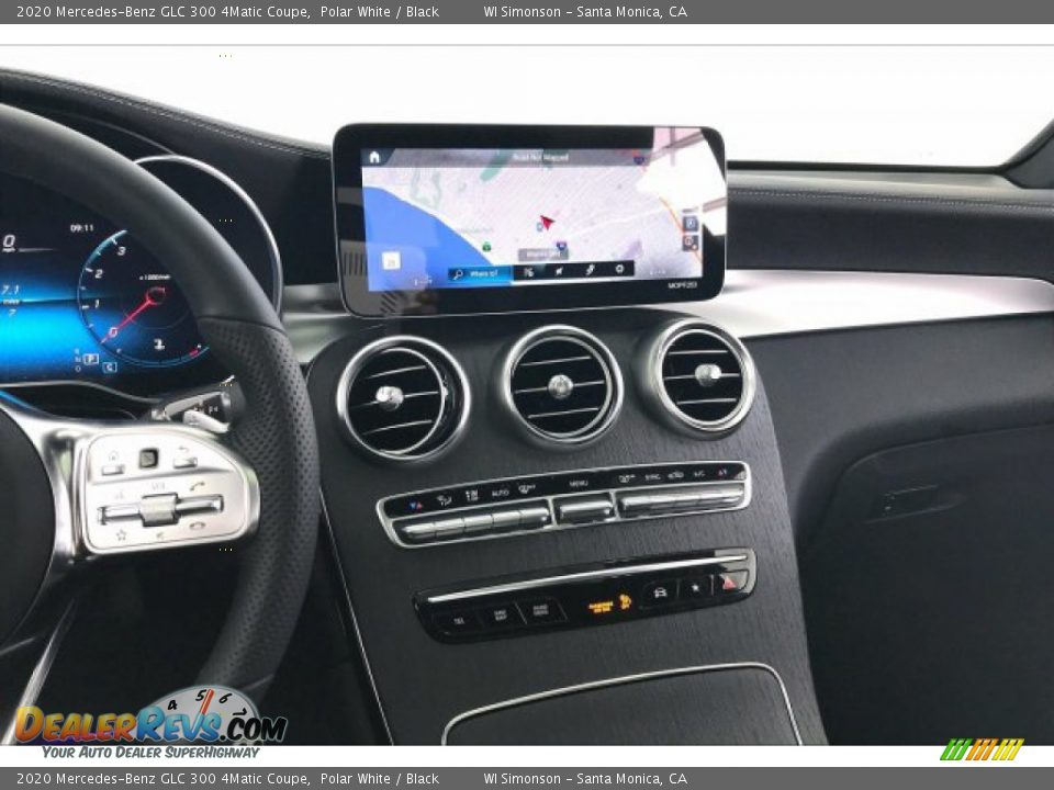 2020 Mercedes-Benz GLC 300 4Matic Coupe Polar White / Black Photo #6