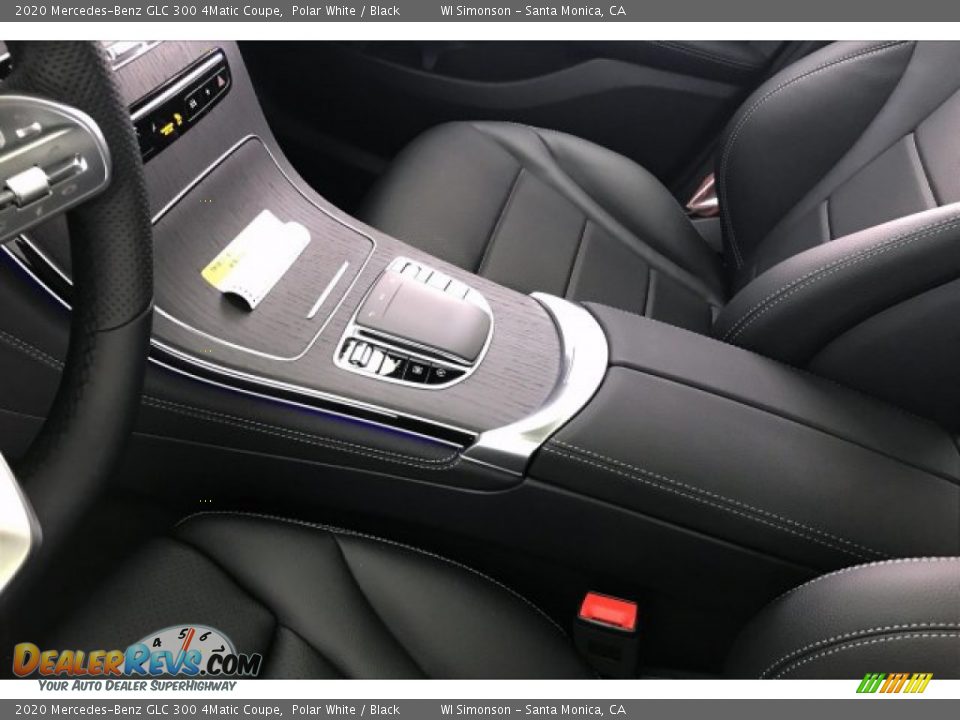 2020 Mercedes-Benz GLC 300 4Matic Coupe Polar White / Black Photo #7