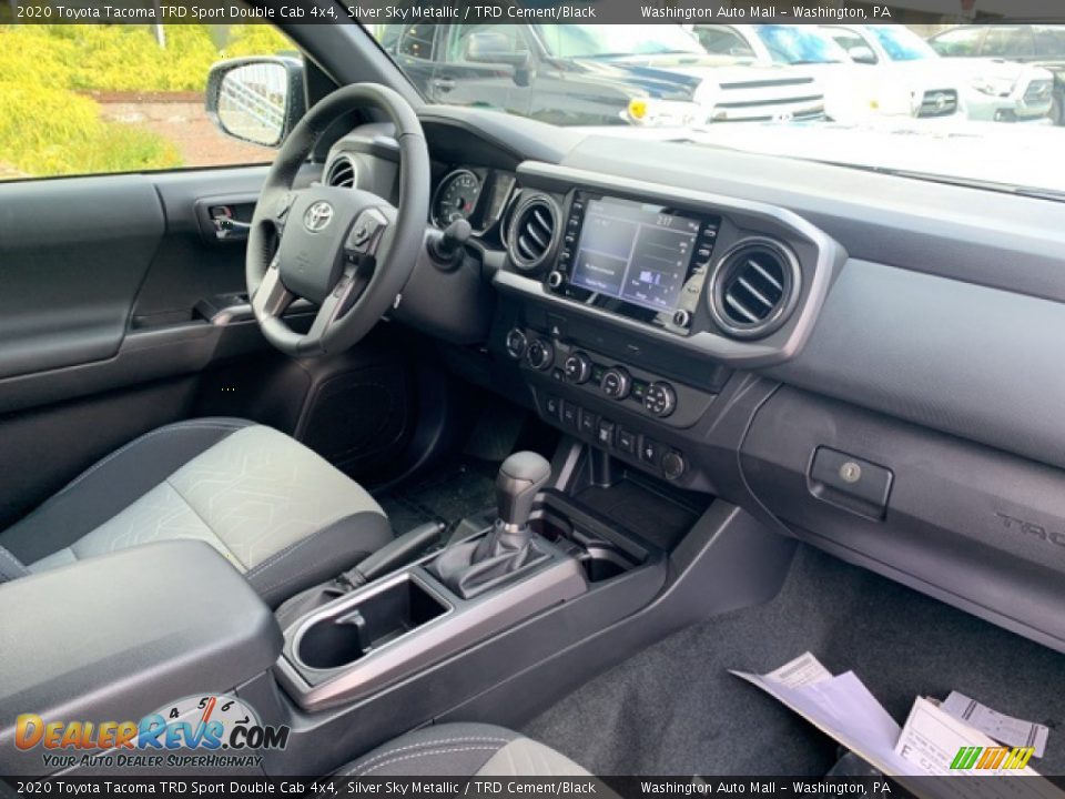 Front Seat of 2020 Toyota Tacoma TRD Sport Double Cab 4x4 Photo #27