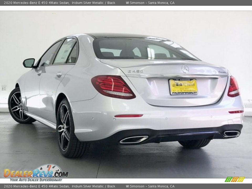 2020 Mercedes-Benz E 450 4Matic Sedan Iridium Silver Metallic / Black Photo #2