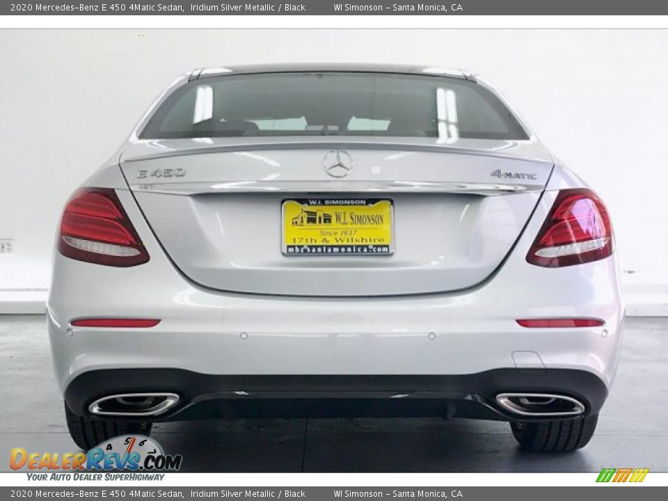 2020 Mercedes-Benz E 450 4Matic Sedan Iridium Silver Metallic / Black Photo #3