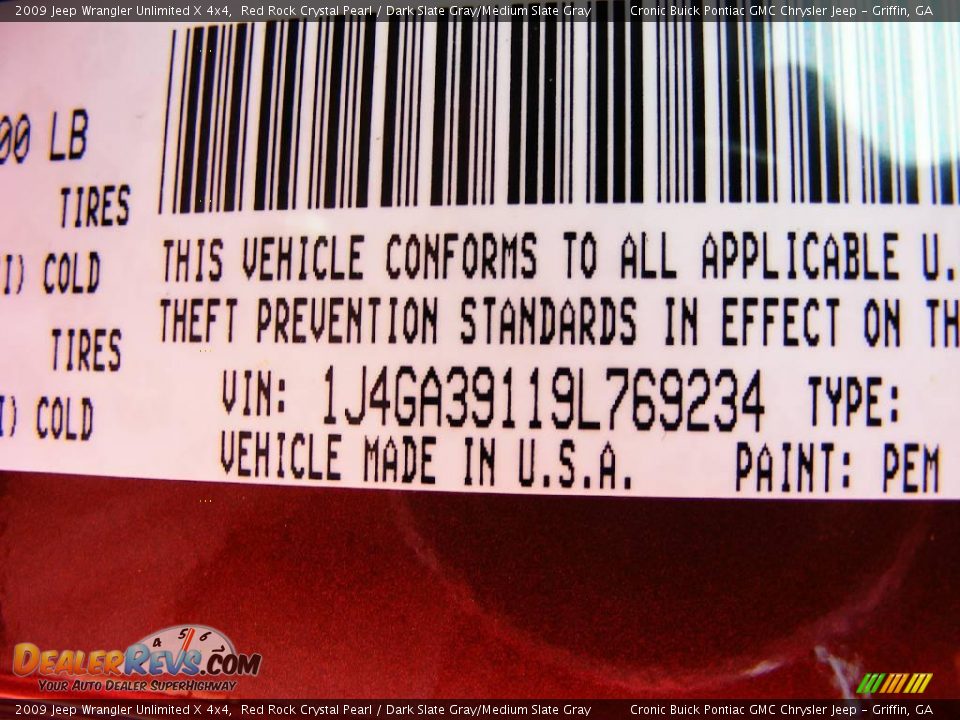 2009 Jeep Wrangler Unlimited X 4x4 Red Rock Crystal Pearl / Dark Slate Gray/Medium Slate Gray Photo #30
