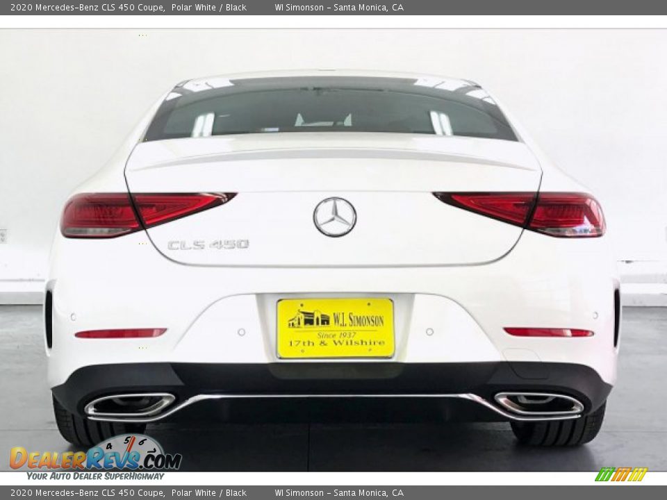 2020 Mercedes-Benz CLS 450 Coupe Polar White / Black Photo #3
