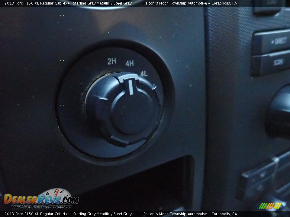 2013 Ford F150 XL Regular Cab 4x4 Sterling Gray Metallic / Steel Gray Photo #16