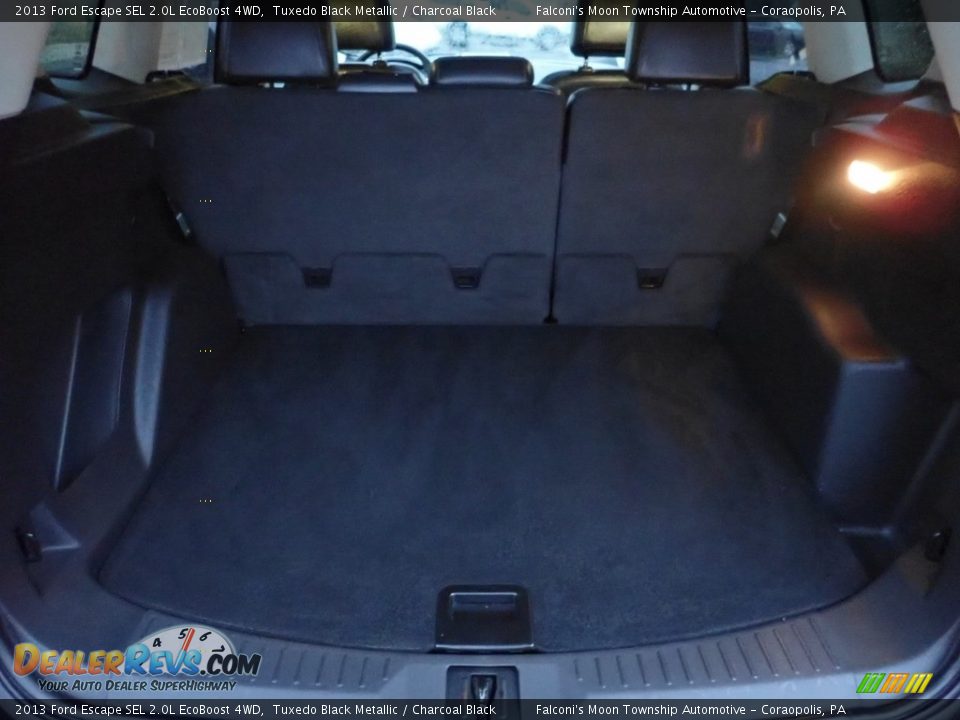 2013 Ford Escape SEL 2.0L EcoBoost 4WD Tuxedo Black Metallic / Charcoal Black Photo #4