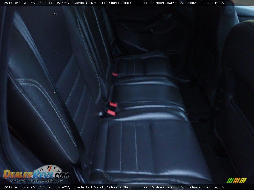 2013 Ford Escape SEL 2.0L EcoBoost 4WD Tuxedo Black Metallic / Charcoal Black Photo #14