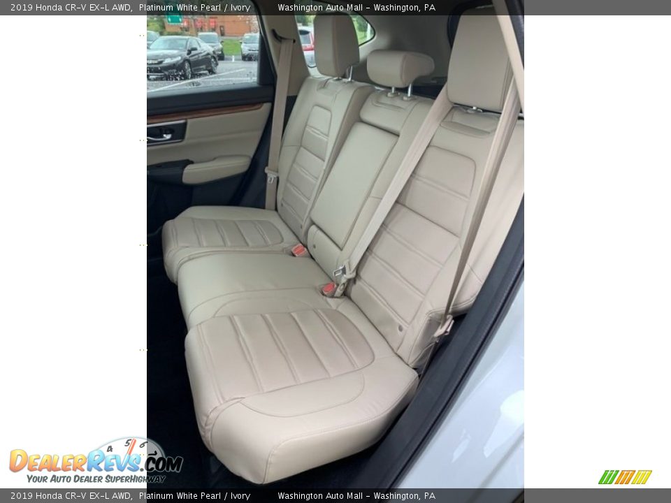 2019 Honda CR-V EX-L AWD Platinum White Pearl / Ivory Photo #18