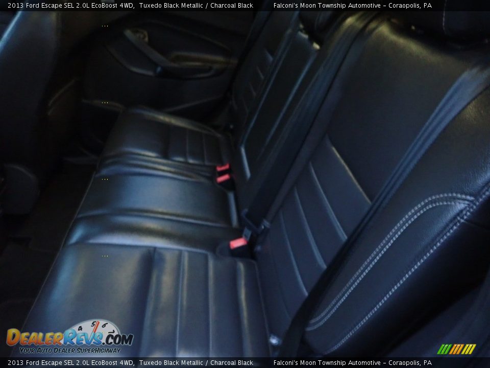 2013 Ford Escape SEL 2.0L EcoBoost 4WD Tuxedo Black Metallic / Charcoal Black Photo #16