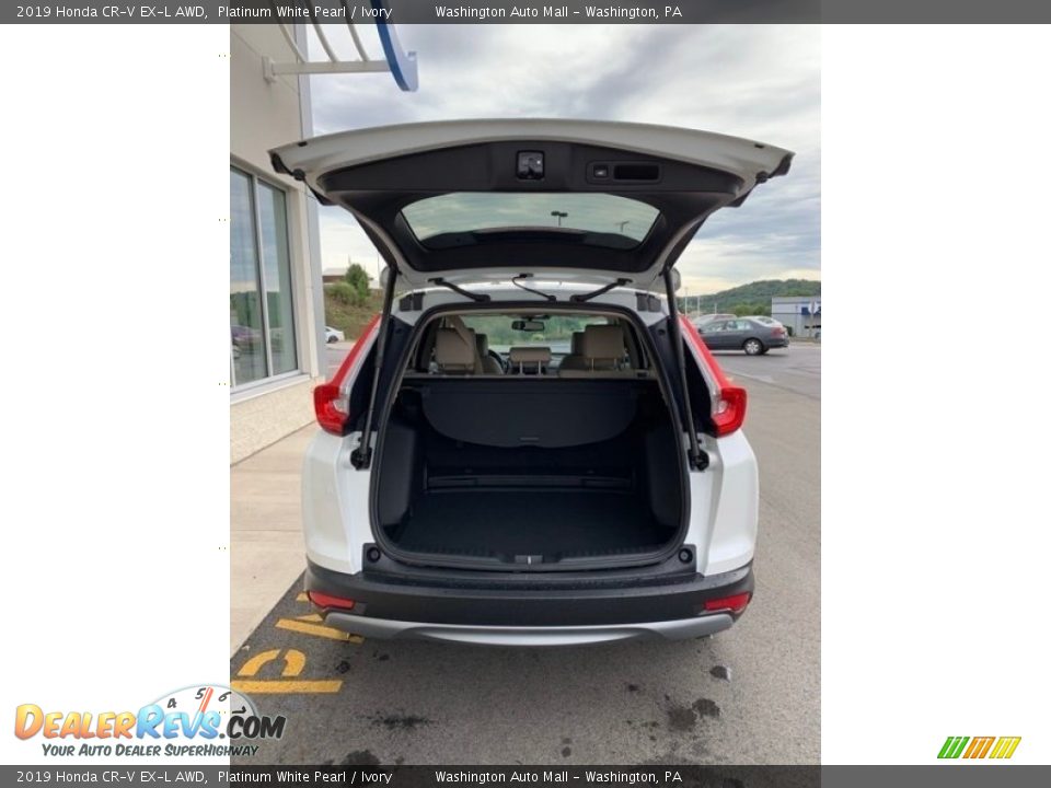 2019 Honda CR-V EX-L AWD Platinum White Pearl / Ivory Photo #20