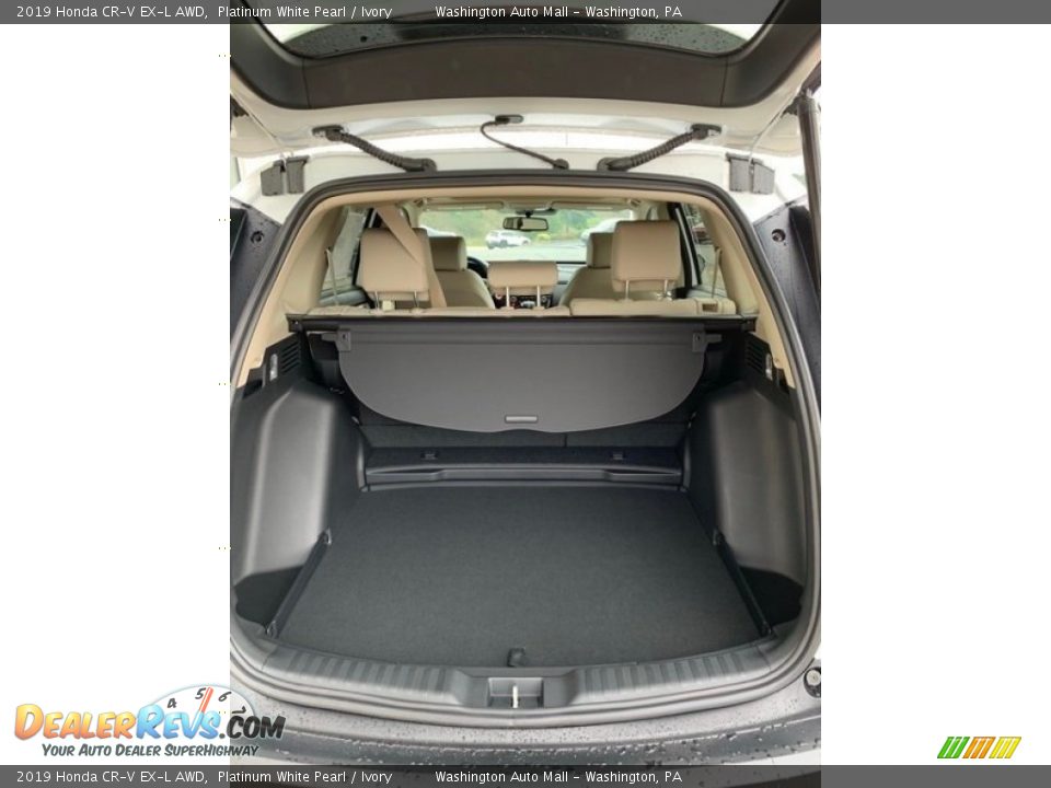 2019 Honda CR-V EX-L AWD Platinum White Pearl / Ivory Photo #21