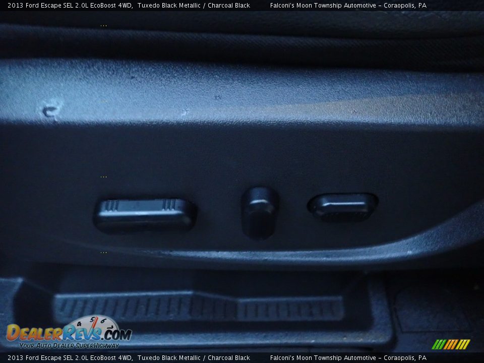 2013 Ford Escape SEL 2.0L EcoBoost 4WD Tuxedo Black Metallic / Charcoal Black Photo #19