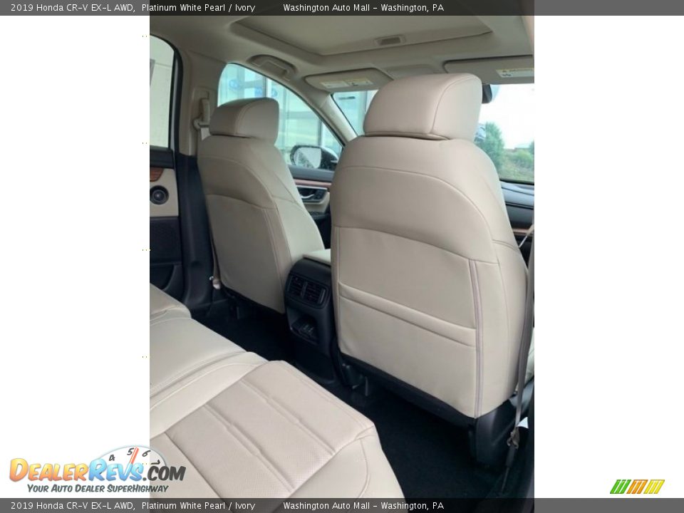 2019 Honda CR-V EX-L AWD Platinum White Pearl / Ivory Photo #26