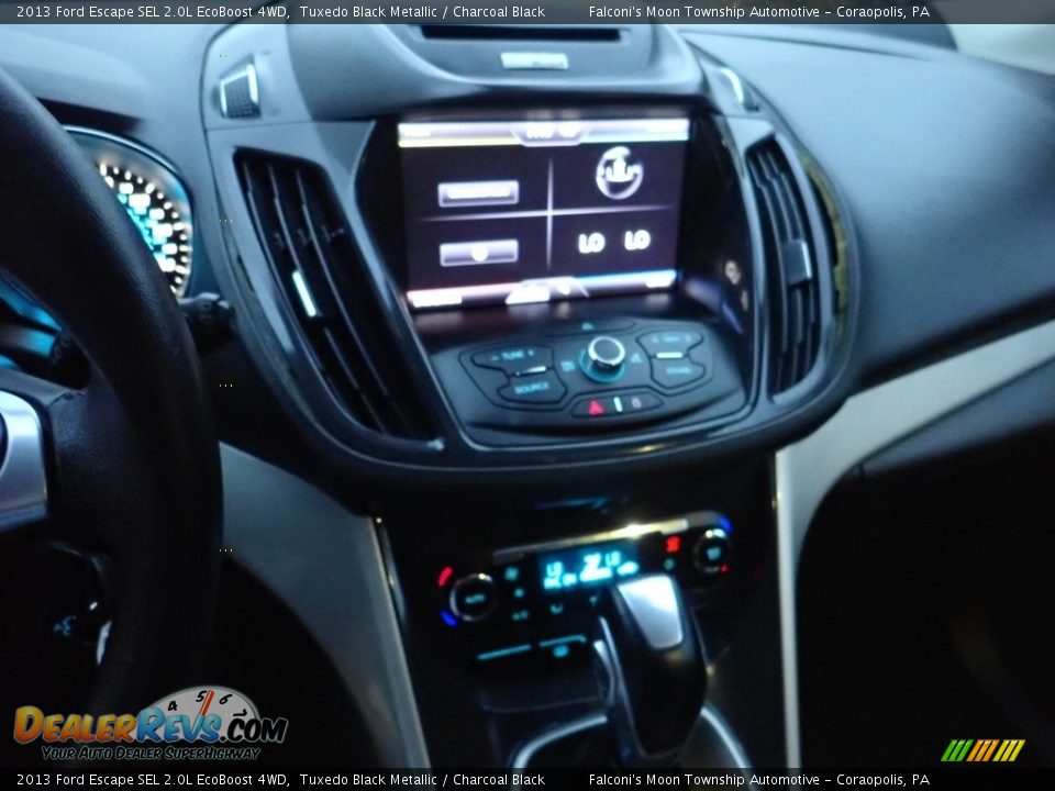 2013 Ford Escape SEL 2.0L EcoBoost 4WD Tuxedo Black Metallic / Charcoal Black Photo #22