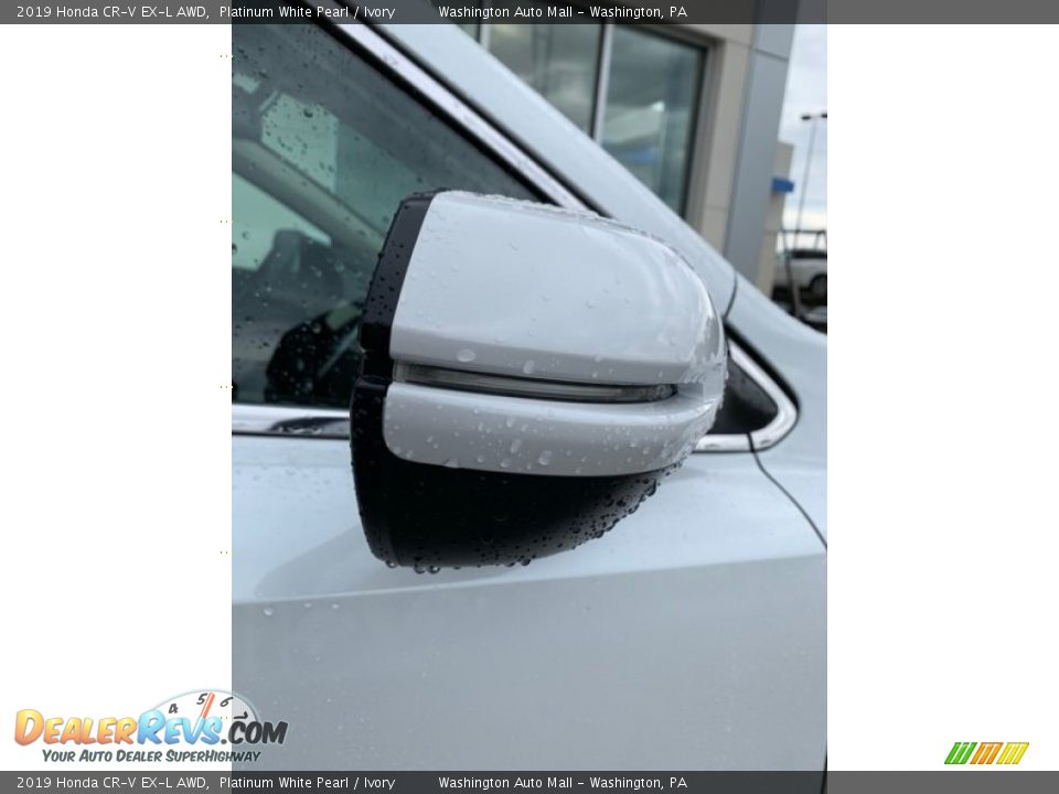 2019 Honda CR-V EX-L AWD Platinum White Pearl / Ivory Photo #30