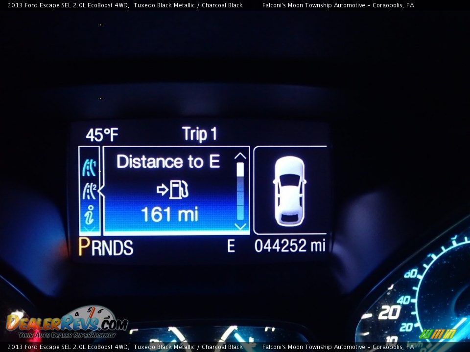 2013 Ford Escape SEL 2.0L EcoBoost 4WD Tuxedo Black Metallic / Charcoal Black Photo #25