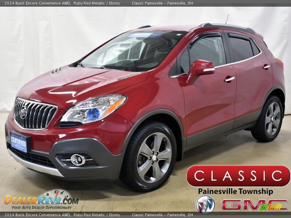 2014 Buick Encore Convenience AWD Ruby Red Metallic / Ebony Photo #1