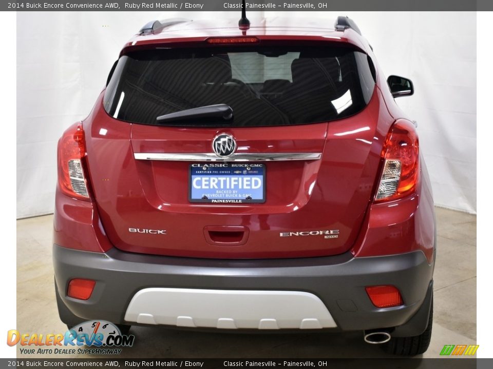 2014 Buick Encore Convenience AWD Ruby Red Metallic / Ebony Photo #3