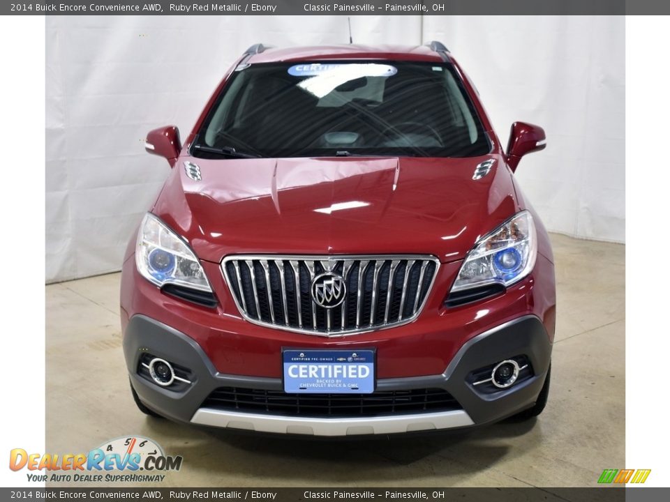 2014 Buick Encore Convenience AWD Ruby Red Metallic / Ebony Photo #4