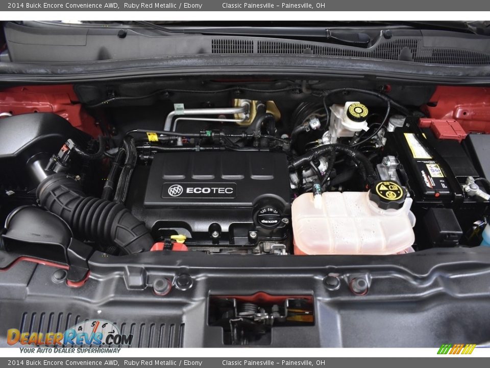 2014 Buick Encore Convenience AWD Ruby Red Metallic / Ebony Photo #6