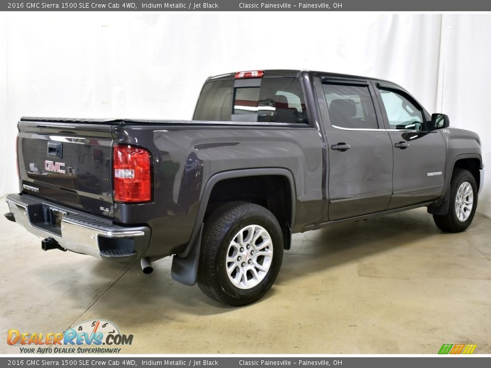 2016 GMC Sierra 1500 SLE Crew Cab 4WD Iridium Metallic / Jet Black Photo #2