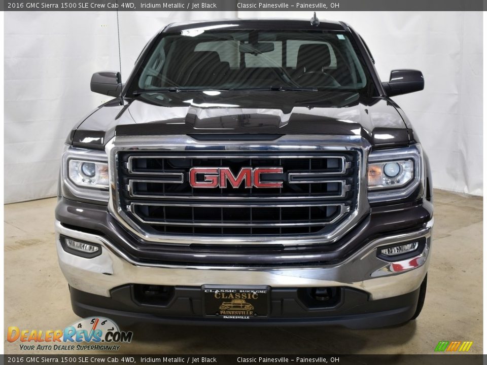 2016 GMC Sierra 1500 SLE Crew Cab 4WD Iridium Metallic / Jet Black Photo #4