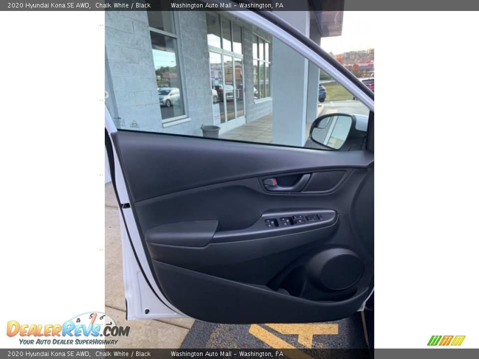 2020 Hyundai Kona SE AWD Chalk White / Black Photo #11